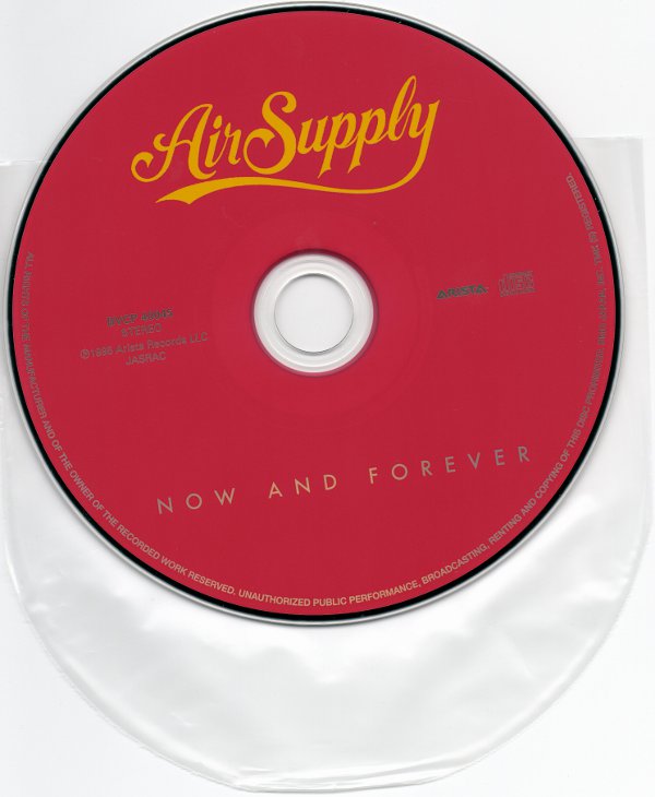 disc, Air Supply - Now And Forever